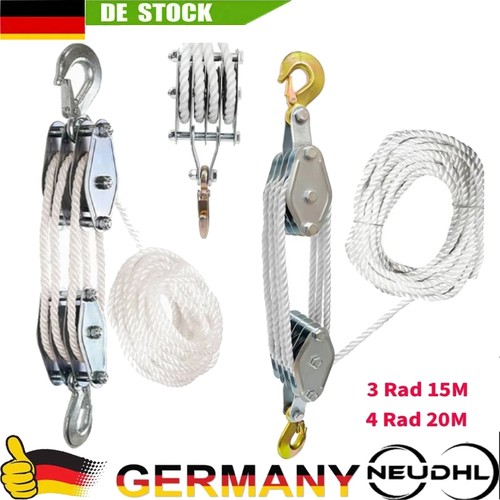 Flaschenzug handseilwinde - #!flaschenzug,