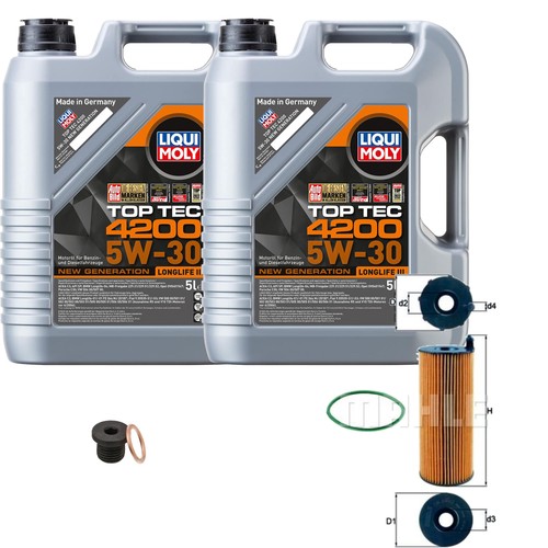 Mahle ölfilter 10l - Ölfilter, moly