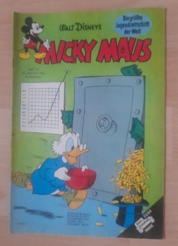 Original micky maus 1964 heft - original,
