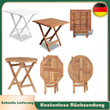 Gartentisch Holztisch Klapptisch Beistelltisch Teak Massivholz mehrere Auswahl