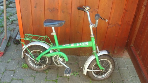 Altes ddr kinderfahrrad blitz - kinderfahrrad,