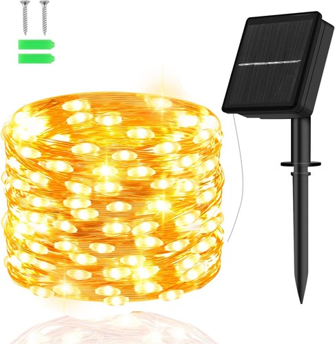 Solar lichterkette außen - solar,