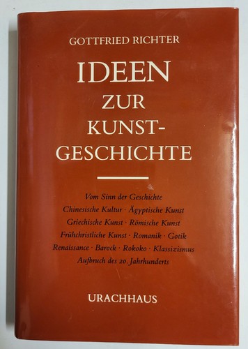 Ideen zur kunstgeschichte - ideen, buch