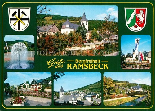 Ramsbeck brunnen bruecke - ramsbeck,