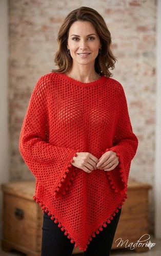 Poncho cape umhang - poncho,