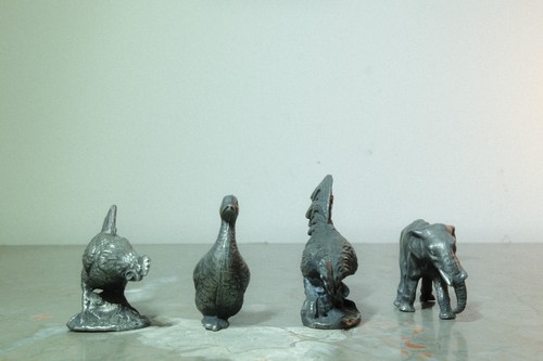 Alte tierfiguren metall - tierfiguren,