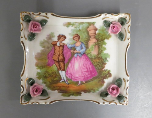 Schälchen mit rosen dekor - mit,