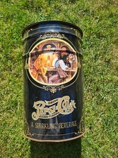 Pepsi Cola Hocker Blech Sitz Tonne Vintage 80 90 er Jahre