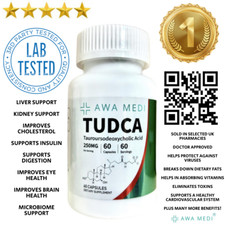 TUDCA REAL LAB TESTED 2 MONATS VORRAT LEBER & NIEREN UNTERSTÜTZUNG PCT DETOX ⭐️⭐️⭐️⭐️