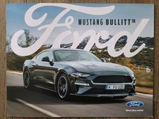 Ford Mustang BULLITT V8 Prospekt/brochure/folleto/opuscolo/prospectus/broszura