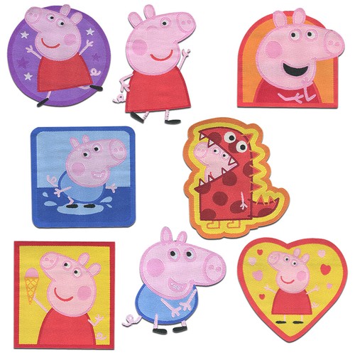 Peppa wutz aufnäher - peppa,