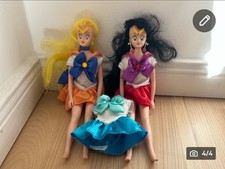 Sailor Moon und Sailor Mars Puppen von Igel 1999, Originale, Bandai