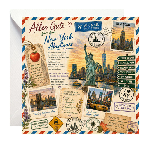 New york karte geschenk - –,
