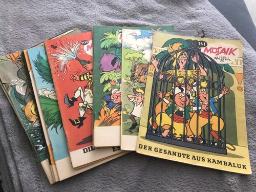Mosaik abrafaxe comic hefte - mosaik,
