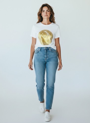 Versace jeans couture - jeans, t-shirt