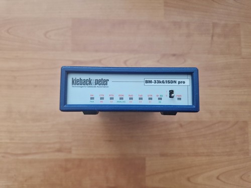 Kieback peter 33k6 isdn pro - peter, bm-33k6/isdn