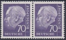 Bund / BRD 163 v waagerechte