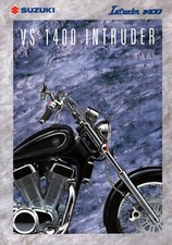 Prospekt Suzuki VS 1400 Intruder Motorrad von 7. 1993