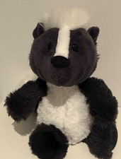 Nici Forest Friends Stinktier Steve ca.  20 cm schwarz weiß Plüsch Kuscheltier