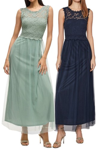 Vila damen maxi kleid - damen, maxi-kleid