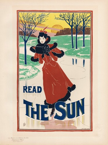 Poster plakat art nouveau - plakat,