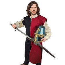 Mittelalter Wappenrock Rot /