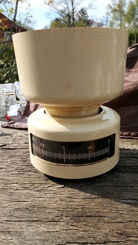 Küchen waage 2in1 1970er 60er - waage,