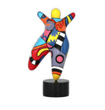 Molly Figur - Hommage an Niki de Saint Phalle - Nana Dolly dicke Frau 20198 H