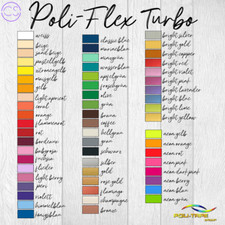 (33,17 €/m²) Flexfolie POLI-FLEX TURBO ca. DIN A4 (21x30cm)