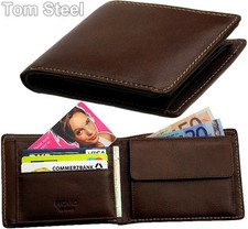 PICARD Herren Geldbörse Portemonnaie Geldbeutel Börse Geldtasche Leder Braun