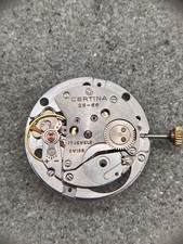 #1662 DEFEKT UHRWERK CERTINA 25-66 HANDAUFZUG MECHANISM MOVEMENT LÄUFT NICHT