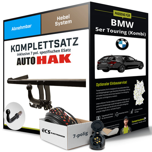 Anhängerkupplung abnehmbar
