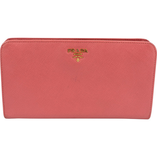 Prada saffiano leather zip - saffiano,