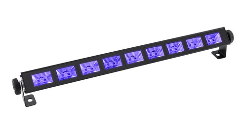 Moderne schwarzlichtleiste mit - moderne,