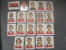 19 Sticker Panini Fussball WM