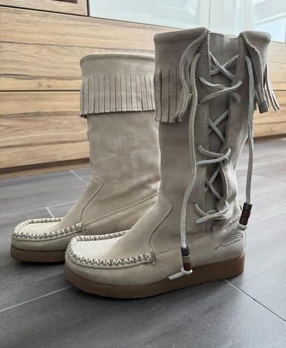 Kickers mokassin stiefel boots - stiefel,