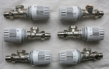 1 Heimeier Rücklauftemperaturbegrenzer 1/2" Eck RTL Ventil Thermostatkopf