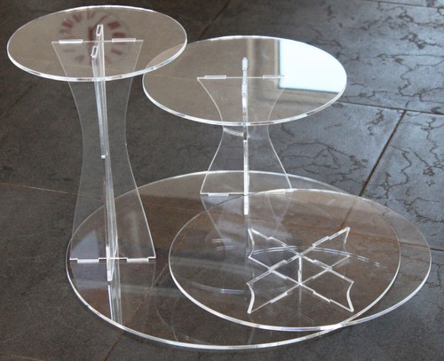 Tortenständer acryl etagere - acryl,