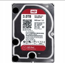 WESTERN DIGITAL RED 3TB Nasware  5400U/min 64MB SATA III WD30EFRX 3.5'' Zoll 