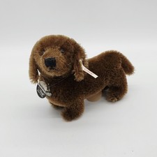Steiff Archiv! Steiff 676536 Dachshund Handmuster Japan 18 cm Mohair