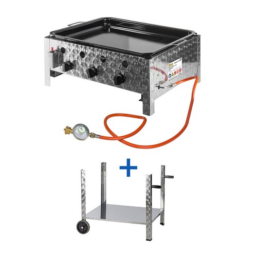 Edelstahl gasbräter gasgrill - gasbräter,