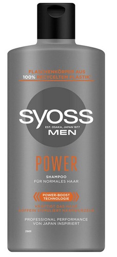 Syoss shampoo men - (11,34€/l),