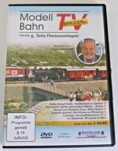 Dvd modellbahn spezial - dvd, tv