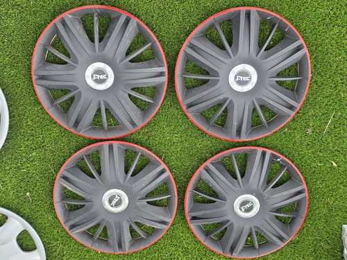 Radkappen zoll schwarz - 4x,