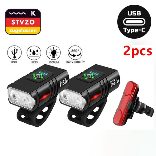 Fahrradlicht led set svtzo - 2x,