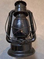 Sehr seltene BAT 300 Petroleumlampe original Glas Feuerhand Germany