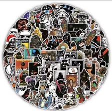 100x Sticker Star Wars, Sci-Fi Abziehbild, Disney Aufkleber, für Handy & Laptop