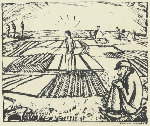 Erich heckel flandrische - erich,