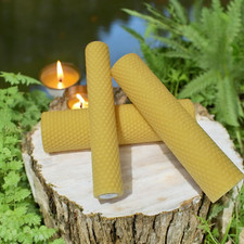 100 % Bienenwachskerzen aus