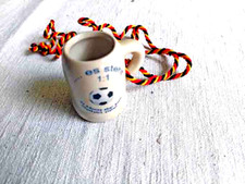 6 x Schnaps-Steinkrug Fußball